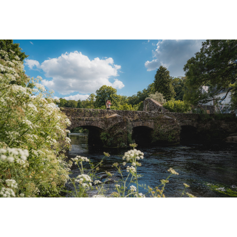 Balade sur le pont romain entre Pont-Scorff et Cléguer (Morbihan) - ©Tony Esnault - LBST