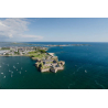 Vue aérienne de la Citadelle de Port-Louis (Morbihan) - ©T. Poriel - LBST