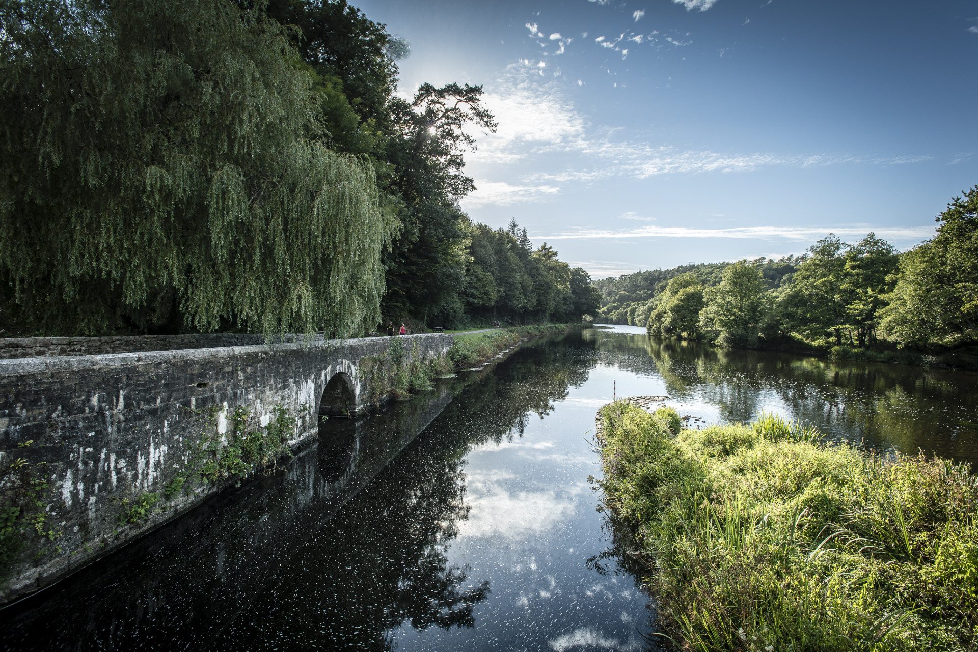 ©Xavier Dubois-LBST - Le chemin de halage le long du Blavet