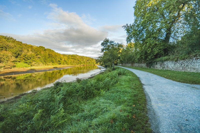 ©Thibault PORIEL-LBST - Le chemin de halage le long du Blavet à Hennebont