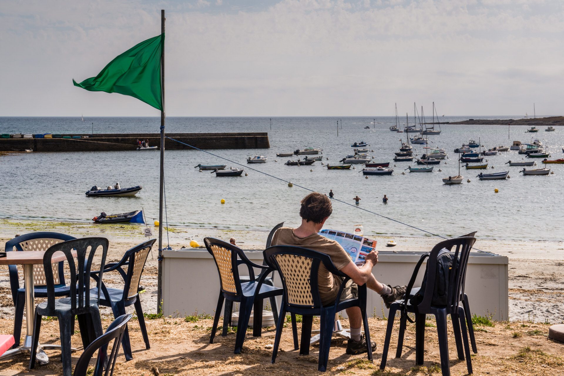 ©Thomas Deregnieaux-LBST - Pause à Locmaria sur l'île de Groix