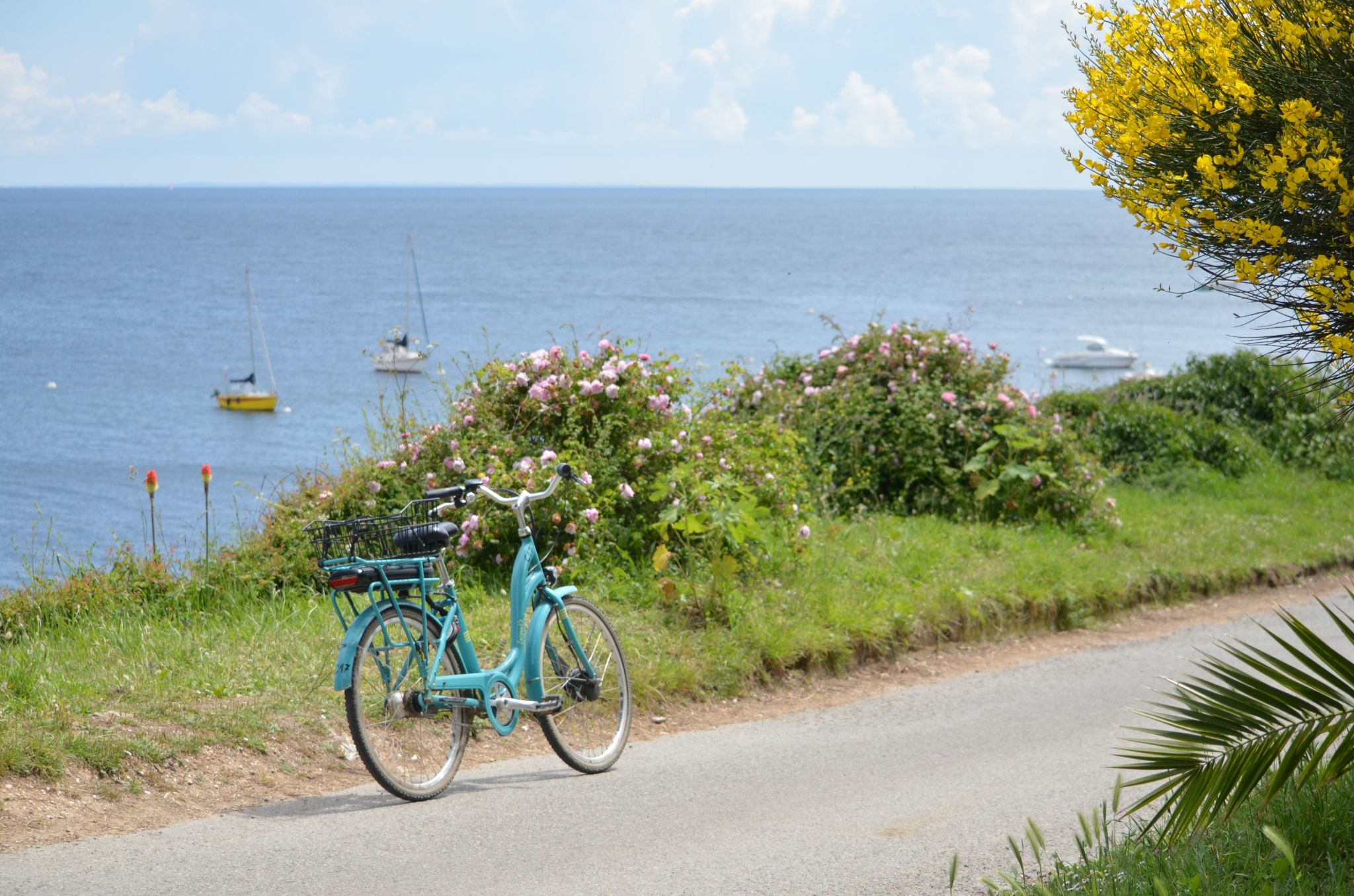 Visite de l'île de Groix à vélo (Morbihan) - ©LBST