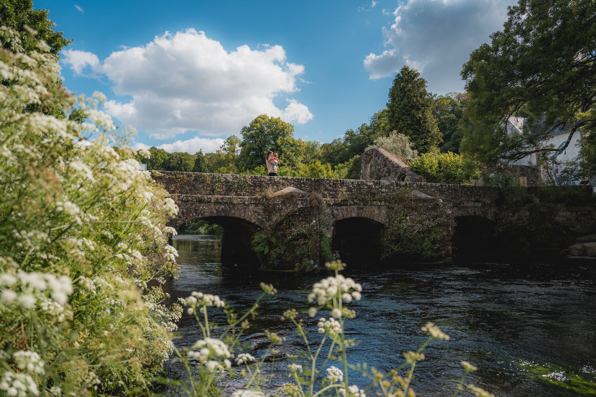 Pont romain à Cléguer - Pont-Scorff (Morbihan) - ©Tony Esnault - LBST