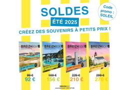 ☀️ Soldes d’Été (du 25 juin à 8h au 22 juillet 2025) : Offrez (-vous) un vrai break made in Bretagne avec Breizhbox® !